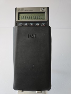Calculatrice Financière HP 10bII+ Neuve Sous Blister - Fonctionne Avec Piles