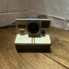 Polaroid OneStep Land Camera Vintage Instant Camera Beige Black Multi-Color