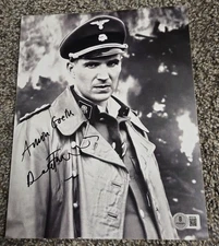RALPH FIENNES  - 8x10 Signed Autograph Beckett BAS COA Schindler's List