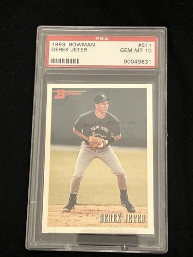 PSA 10 - 1993 Bowman #511 New York Yankees Derek Jeter RC