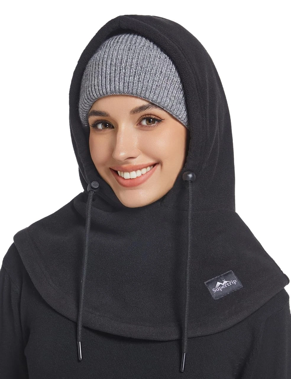 Balaclava Fleece Ski Mask for Women Men, Warm Sherpa Hood Windproof Face Mask...