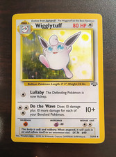 Wigglytuff 16/64 Jungle Pokémon Card Unlimited Holo Rare Moderately Played MP on eBay