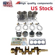 Overhaul Rebuild Kit+crankshaft For Kubota Engine V1505-T-E3B V1505-T-EBB