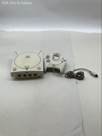 Sega Dreamcast Console Controller & World Series Baseball 2K1 Game Lot