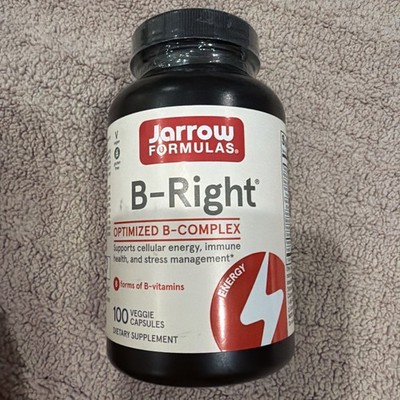 Jarrow Formulas B-Right, Optimized B Complex Featuring Vitamin B1, B2, B5, B6, B