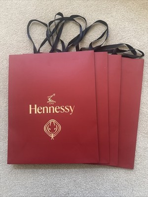 Hennessy Cognac Gift Bags Set Of 4 Heavy Duty High Quality Bags
