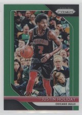 2018-19 Panini Prizm Green Prizm Justin Holiday #150 y0i