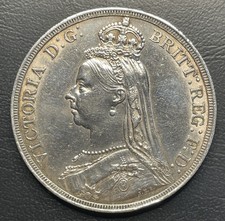 1887Queen Great Britain Victoria Jubilee Crown