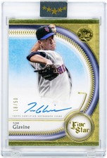 Tom Glavine New York Mets Autographed 2024 Topps Five Star #FSA-TGL #18/50 Card