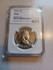1963 Franklin Half Dollar 50c Silver Proof NGC PF 66