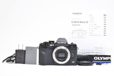 【 Shutter Count 496 MINT 】 Olympus OM-D E-M10 Mark IV 20.3MP Micro FT Body Japan