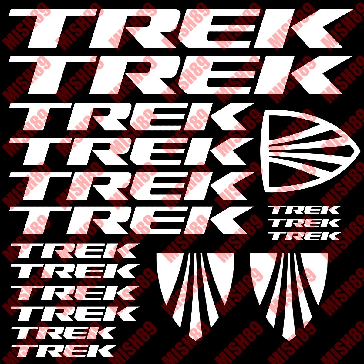 Trek Nbc Sticker Trek Bike Decals Bike Frame Vinyl Stickers Cycle Cycling Bicycle Mtb ...