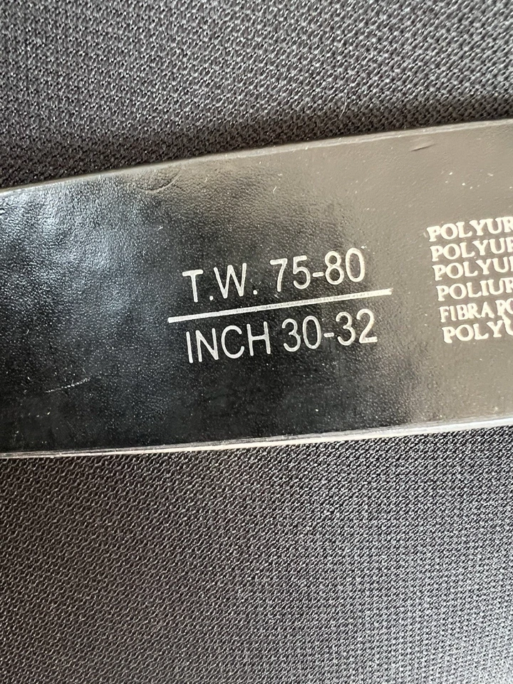 Canda C&A Gürtel 75-80cm schwarz Kunstleder - Bild 4 von 4