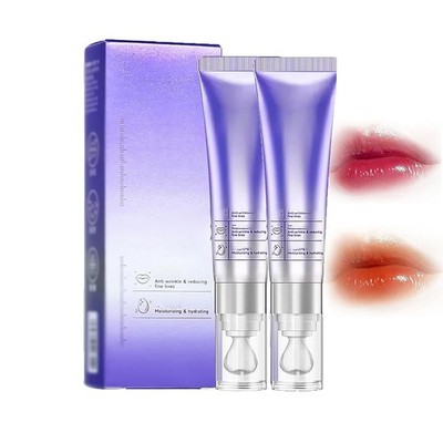 Plumping & Anti-Wrinkle Hydrating Lip Plumping Serum,Color-Changing Lip Plumper