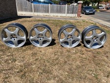 Mercedes alloys 18” newly powder coated, never fitted