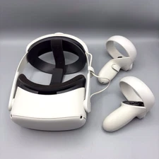 Meta Oculus Quest 2 VR Headset 128GB KW49CM W/ Elite Strap ME29EM *Pre Owned*