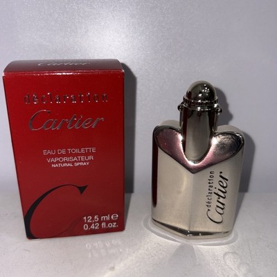 DECLARATION CARTIER 0.42 FL oz / 12.5 ML Eau De Toilette Spray Nice Travel Size