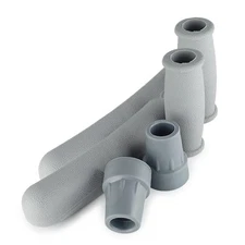 Replacement Crutch Pads Anti-slip, Rubber Padding for Walking Under Arm