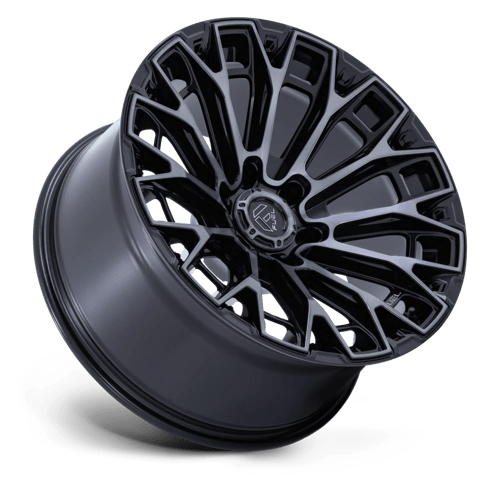 (Set-4) Fuel Fc882 Trax 20X9 6X139.7 Black Tinted 20mm Wheels Rims 20 Inch - Foto 6 di 11
