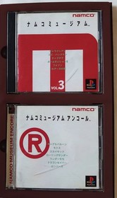 Namco Museum Vol 1 2 3 4 5 Encore Complete Set PS1 Japan Special Box NTSC-J