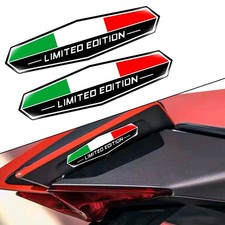 3D Italy Flag Sticker Emblem Badge Decal Decor for Motorcycle Car Bike Sticker