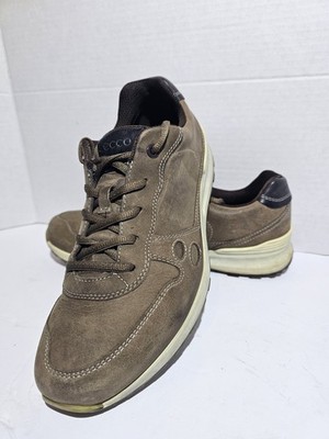 Ecco Mens Leather Sneaker Shoes Size 41- US Size 8.5