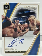 2023 Immaculate Collection WWE Signature Moves #IS-KKR Karrion Kross /99 (AU)
