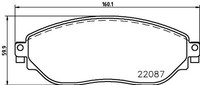 Bremsbelagsatz Scheibenbremse Hella Pagid 8DB 355 021-891 FüR Renault Opel Fiat