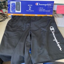 OPEN/NEVER USED- Champion Boys 2-Pack Boys 18/20 Multicolor Shorts