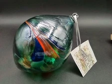 Zorza Made in Poland Hand Crafted Glass Ornament Mouth Blown By Polish Artistans