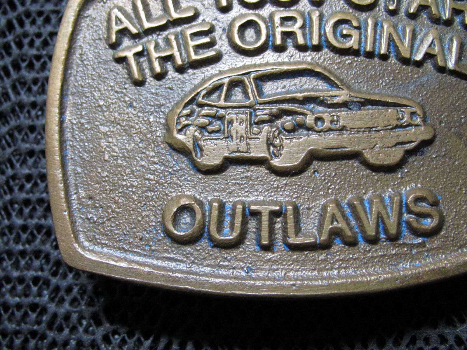 1981 ALL STAR STOCK CAR THE ORIGINAL OUTLAWS BELT… - image 4
