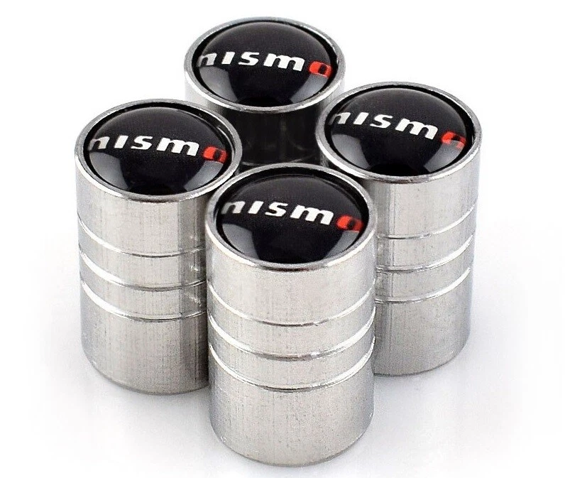 Cubierta antipolvo tapa vástagos de válvula de neumático Nissan NISMO para 200SX 180SX 370Z Silvia GTI GTR Foto 2 de 4