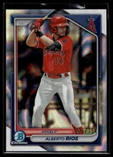 Alberto Rios 2024 Bowman Chrome Lava Refractor Card /399 #BCP-98