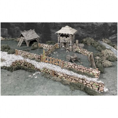 Tabletop Terrain - Stone Walls - englisch