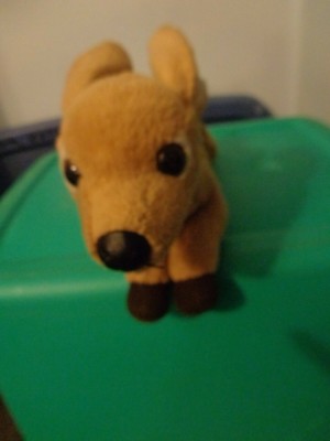 MIYONI AURORA REALISTIC WHITE TAILED DEER FAWN SPOTTED STUFFED ANIMAL TOY PLUSH