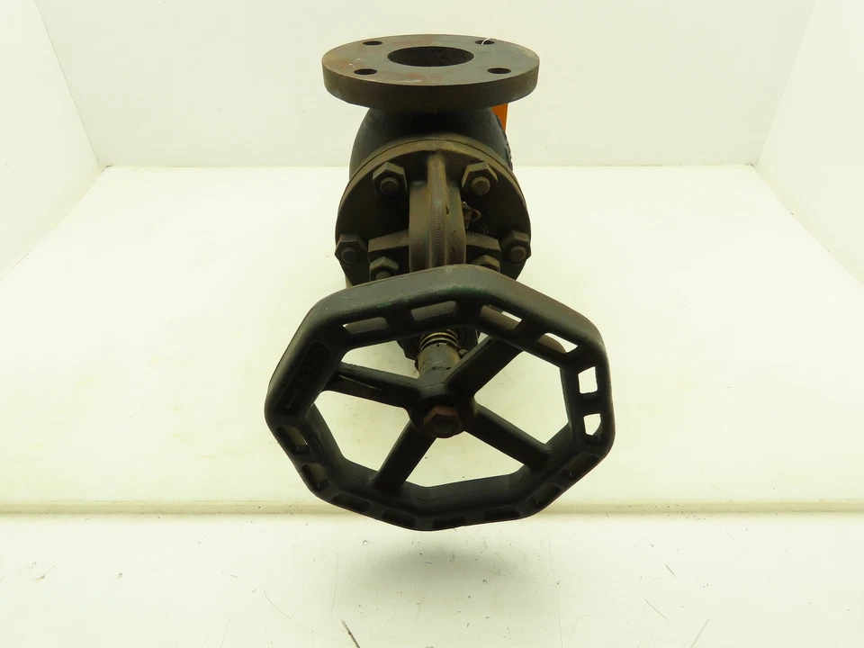 Lunkenheimer 1123 Cast Iron 3" Flanged Globe Valve Class 125 Manual Handwheel - Image 2 of 4