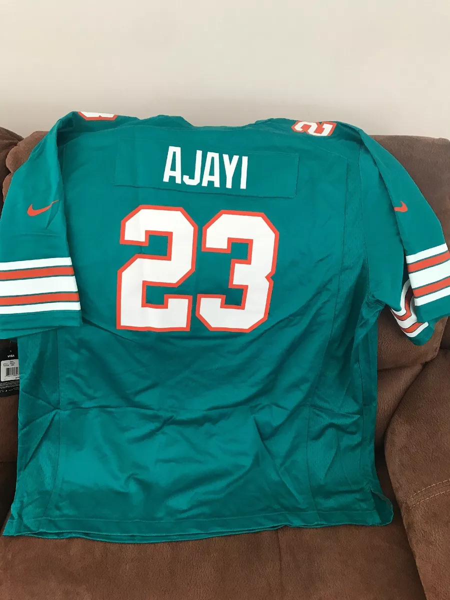 Nike Jay Ajayi 23 Miami Dolphins Throwback Football Jersey NWT