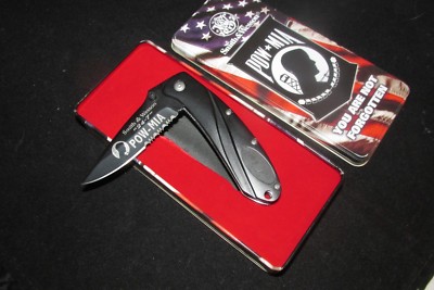 SMITH & WESSON POCKET KNIVE HONORING  POW MIA