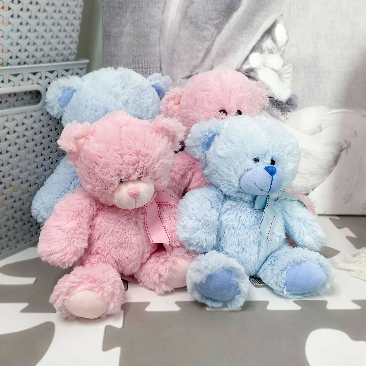 Boy and best sale girl teddy bears