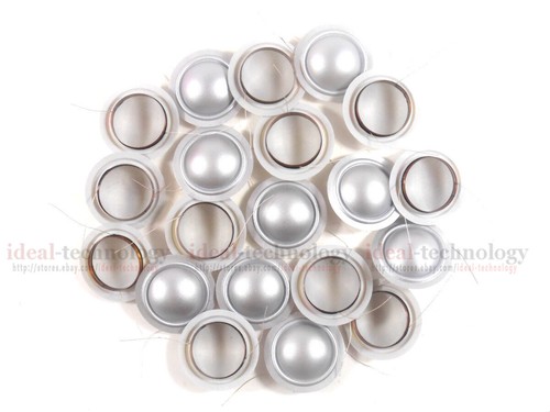 20pcs Silver Silk Aftermarket 25.4 mm 25 core tweeter voice coil 1 inch 8ohm