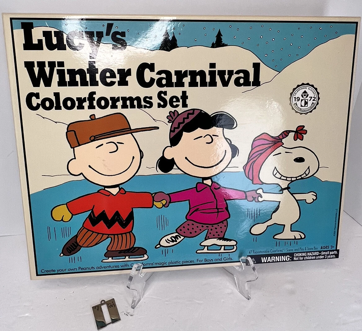 Lucy s Winter Carnival Colorforms Set Charlie Brown Snoopy