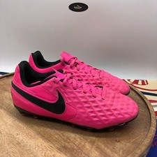 Nike Jr Tiempo Legend 8 Club MG Pink Soccer Cleats Boots Youth 4.5Y AT5881-600