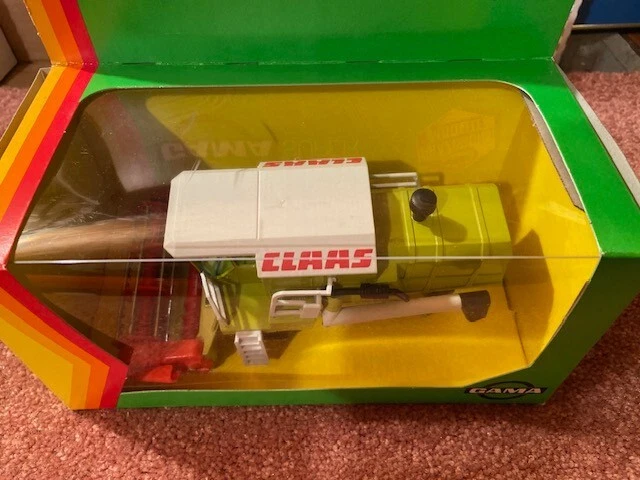 Claas Gama Super Combine Vintage Original in display style box 1/43 - Image 3 of 4
