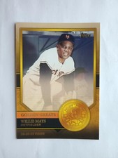 2012 Topps Baseball Golden Greats GG-12 Willie Mays