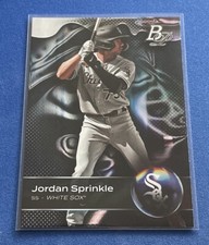 2023 Bowman Platinum Top Prospects #TOP-13 Jordan Sprinkle Chicago White Sox