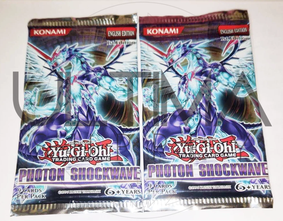 Yu-Gi-Oh! TCG Photon Shockwave Sealed Collectible Card Game Packs