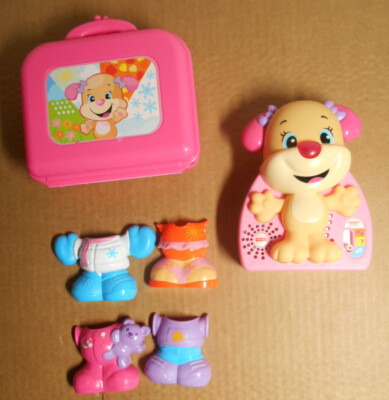 Fisher Price Laugh & Learn Dress & Go Puppy Smart Stages 2016 Tested Works W18