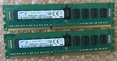 Samsung M393B5270DH0 - 8GB (2 x 4GB) PC3-10600 DDR3-1333MHz ECCServer Arbeitsspeicher RAM
