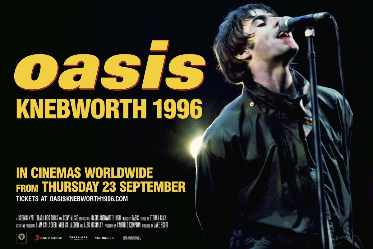 Oasis Knebworth 1996 Day 2 ポスター　映画 B1サイズ Oasis Knebworth movie Poster 24x36 inch | eBay