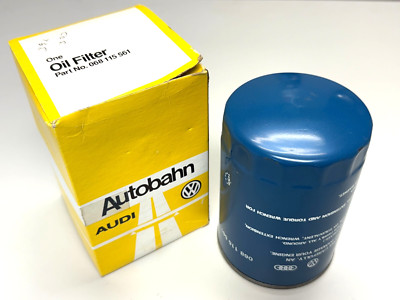 RARE NOS NEW VW Volkswagen AUTOBAHN Engine Oil Filter TDI Diesel MK1 MK2 MK3 B3